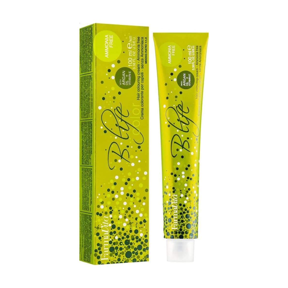 Уцінка! Напівперманентна крем-фарба для волосся FarmaVita B. Life Color Hair Colouring Cream 7.0 Блондин, 100 мл